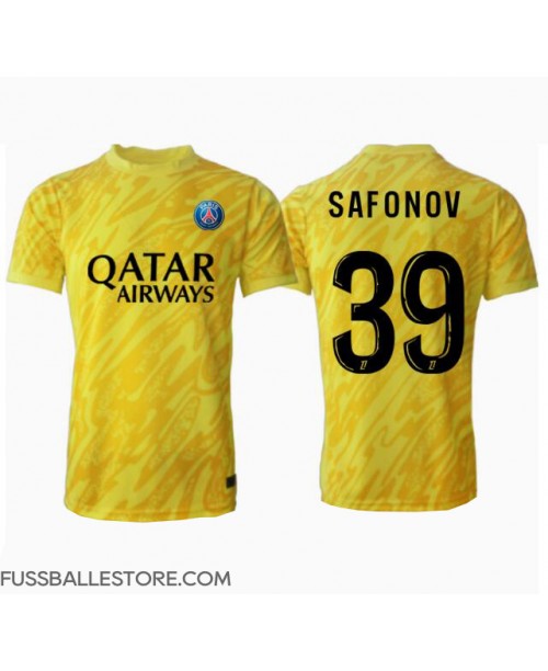 Günstige Paris Saint-Germain Matvei Safonov #39 Torwart 3rd trikot 2024-25 Kurzarm